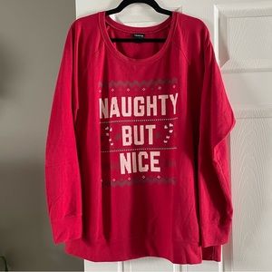 🌷4/$25🌷Torrid naughty but nice Christmas sweater